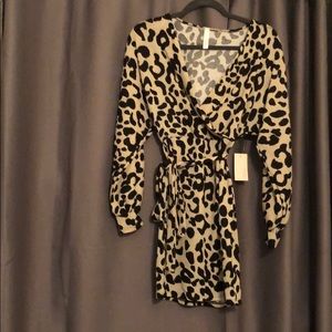 Forever 21 Wrap Sweater Dress NWT